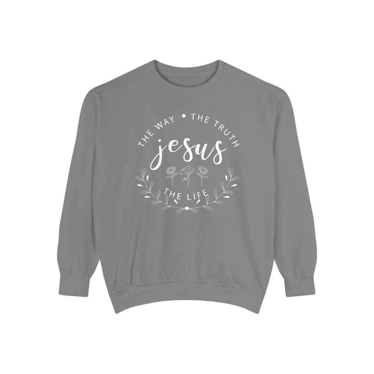 Jesus is the way, the truth, the life | Crewneck