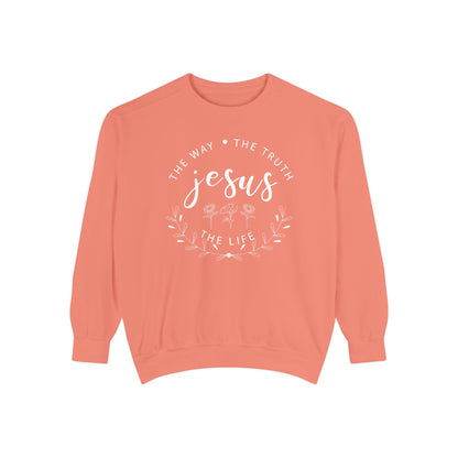 Jesus is the way,  the truth, the life | Crewneck