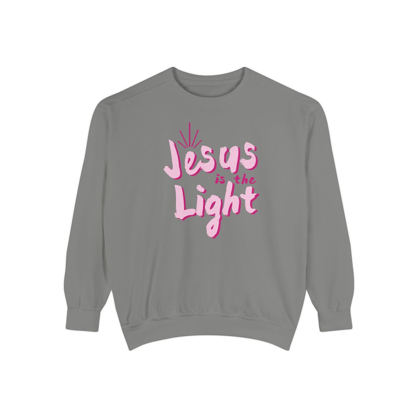 Jesus is the light Crewneck Sweatshirt