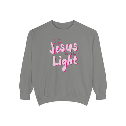 Jesus is the light Crewneck Sweatshirt