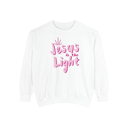 Jesus is the light Crewneck Sweatshirt
