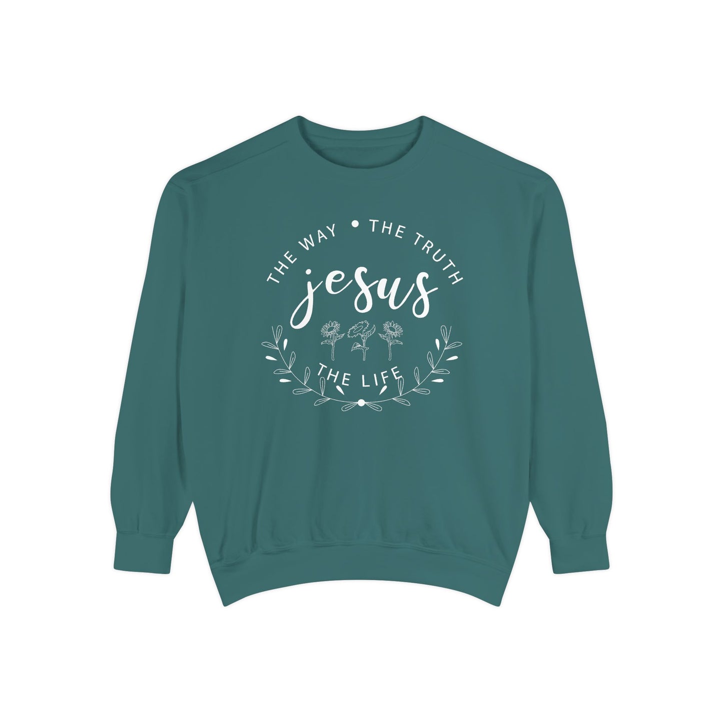 Jesus is the way,  the truth, the life | Crewneck