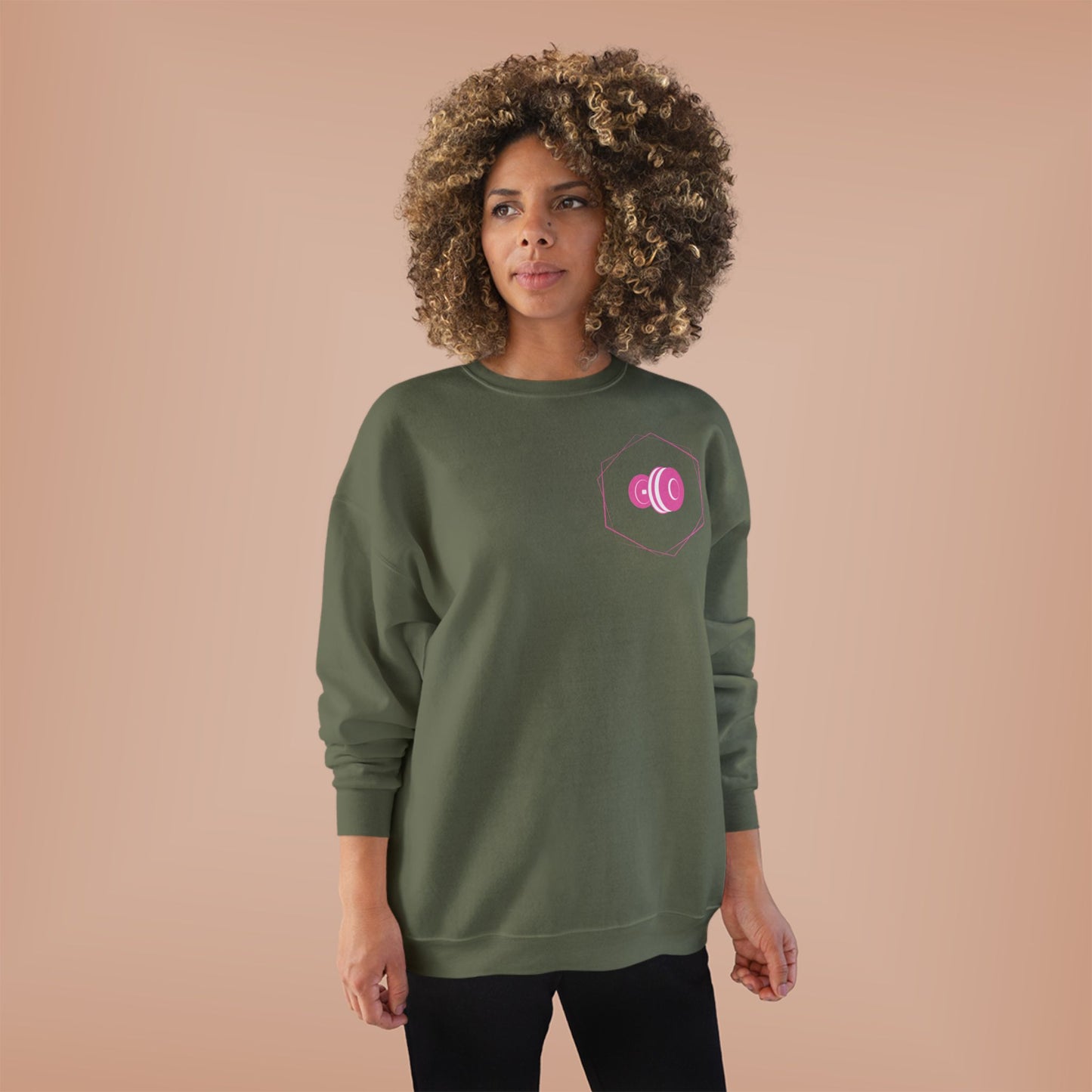 Pretty tough Mama Crewneck | Fitness Crewneck