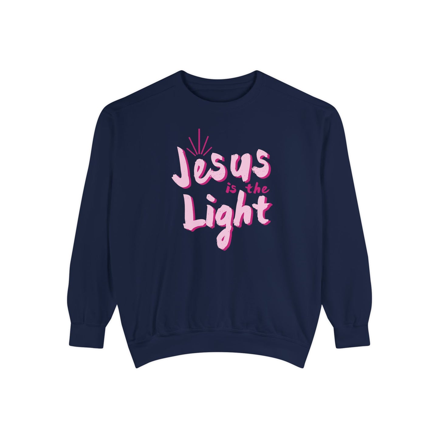 Jesus is the light Crewneck Sweatshirt