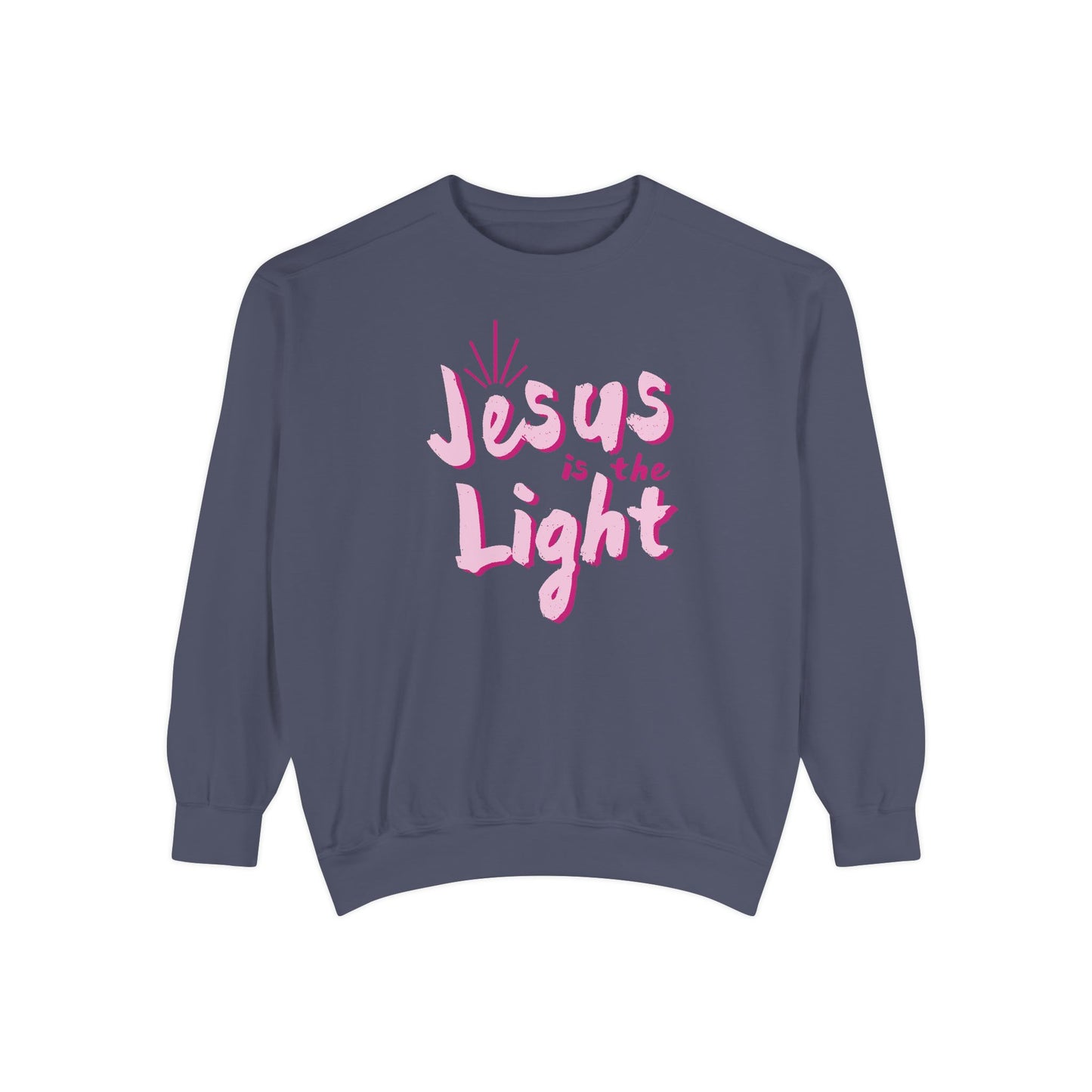 Jesus is the light Crewneck Sweatshirt