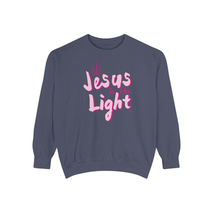 Jesus is the light Crewneck Sweatshirt