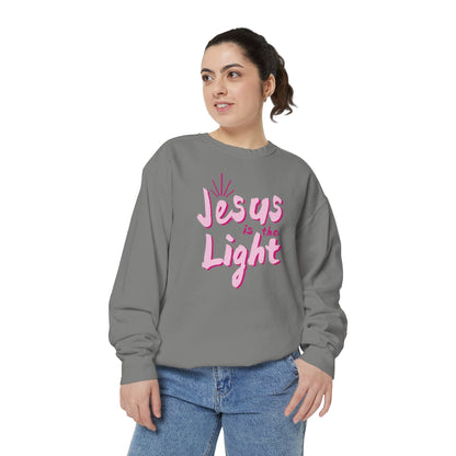 Jesus is the light Crewneck Sweatshirt