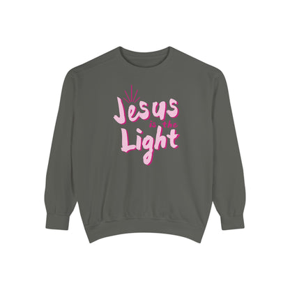 Jesus is the light Crewneck Sweatshirt