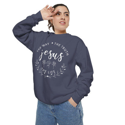 Jesus is the way,  the truth, the life | Crewneck