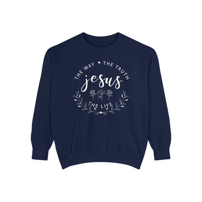 Jesus is the way,  the truth, the life | Crewneck