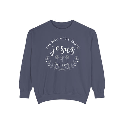 Jesus is the way,  the truth, the life | Crewneck
