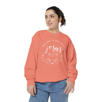 Jesus is the way,  the truth, the life | Crewneck