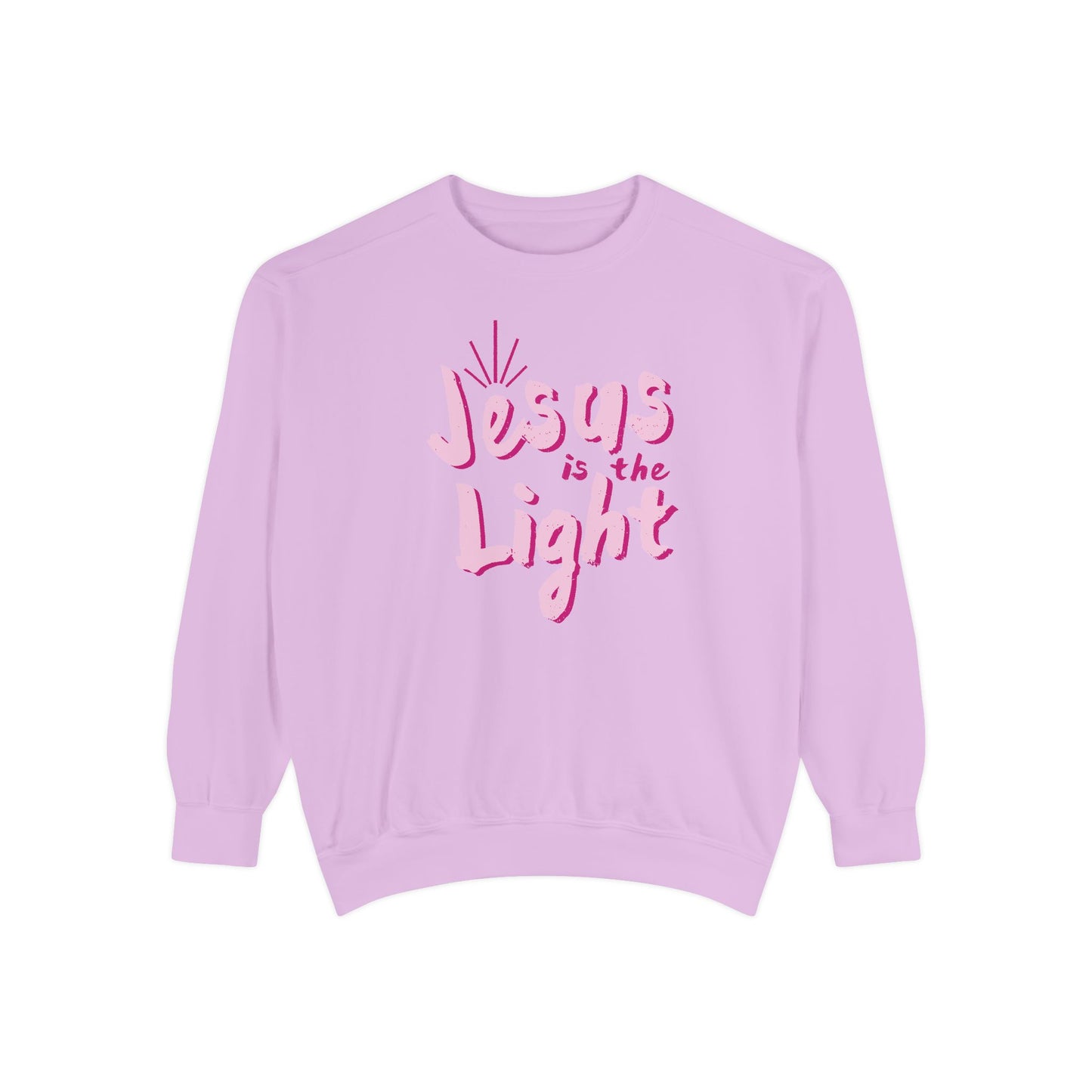 Jesus is the light Crewneck Sweatshirt