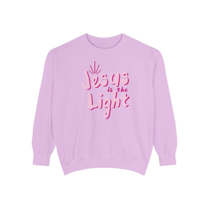 Jesus is the light Crewneck Sweatshirt